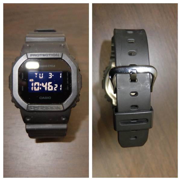 木梨サイクル×G-SHOCK DW5600VT 腕時計