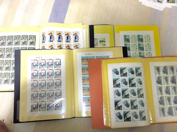 昭和の切手シート各種／額面約16万円分