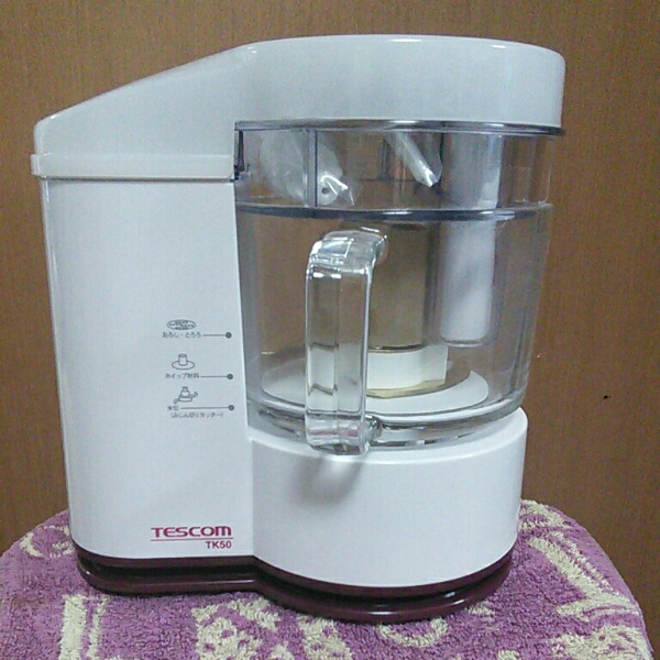 新品☆TESCOMテスコム フードプロセッサー/TK50☆1台6役 | MARIOROSINI.IT