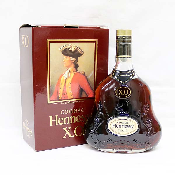 ☆古酒1円～ 箱付/Hennessy（ヘネシー） XO 旧ボトル O6C11146