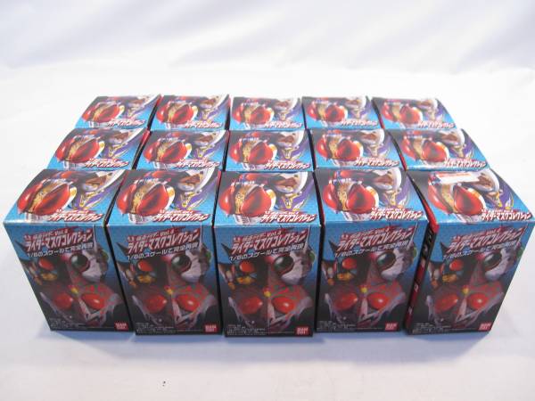 開封品 ライダーマスクコレクション Vol.4 全15種セット フィギュア