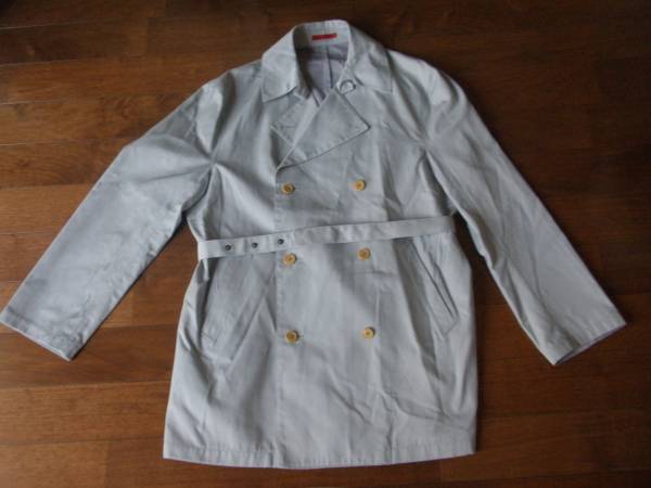 23区 HOMME　メンズ　スプリングコート L 青灰色