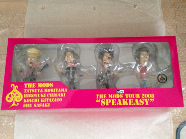 THE MODS SPEAKEASY フィギュア4体セット ツアー2008 : 会場限定品 未