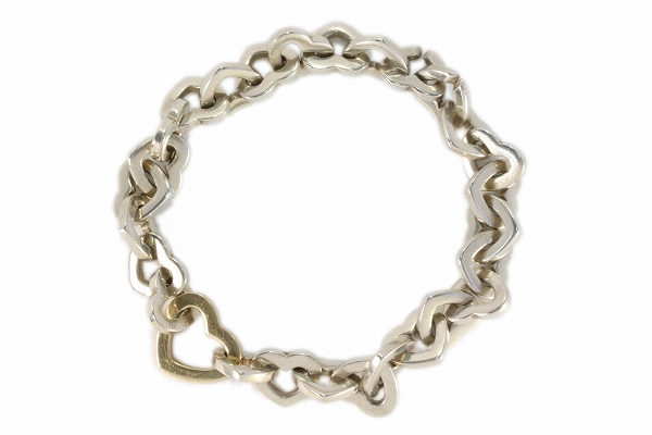 ティファニー ハートコンビブレスレット/925 /750■173128