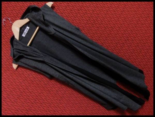 ★growth★ドレープレイヤードフードベストカーデ/CH/L