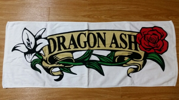 Dragon Ash ドラゴンアッシュ ロゴ タオル No.1 Dragon Ash フェイス