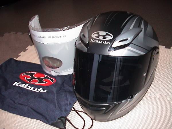 KabutoヘルメットAerobladeⅢ☆M☆カブト☆スモークシールド☆