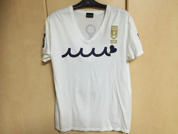MUTA marine(ムータマリン)　ロゴTシャツ/レオン掲載