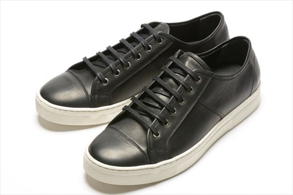 新品/Neil Barrett/ニールバレット/レザー スニーカー/25cm/黒(男性用 