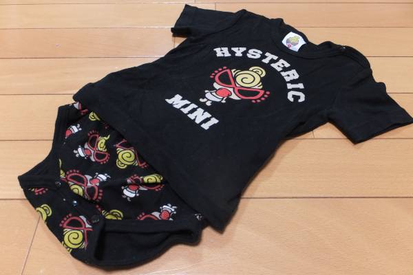 n*a様 ヒスミニ テディロンパース黒 HYSTERIC MINI（Tシャツ