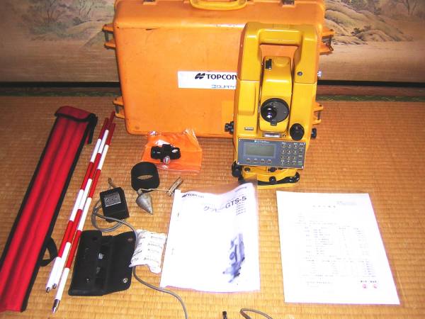 トプコン　GTS-520c　トータルステーションセット　調整済