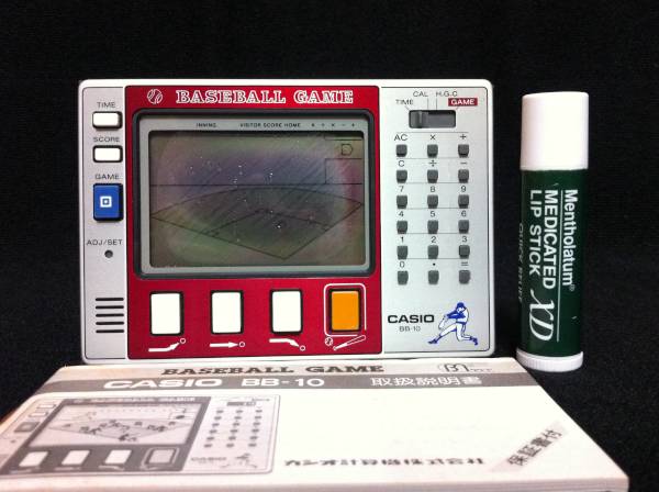CASIO BB-10 BASEBALL GAME 電卓付きゲーム カシオ 野球 【公式通販】