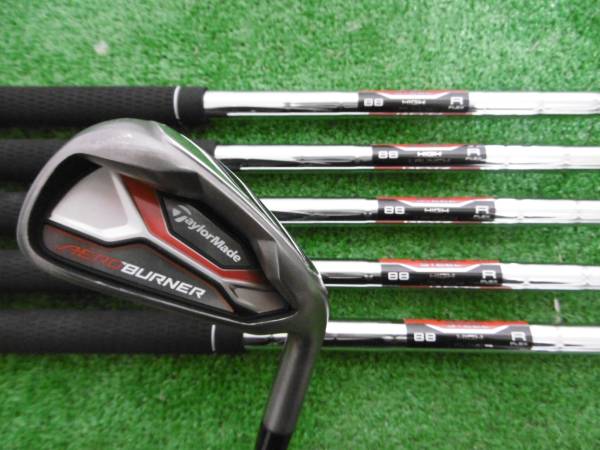 TaylorMade テーラーメイド US AEROバーナーアイアン 6本セット R