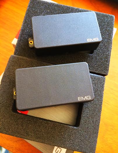 美品!中古EMG 85×2最新アッセンブリー(未使用品）同梱セット