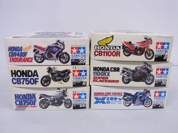 タミヤ 1/12 ホンダ CBR400F エンデュランス 他 Set [AB0-U513[2