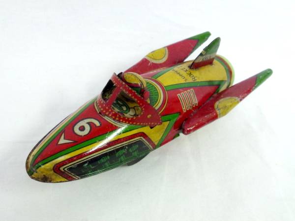 KAKA SUPER ROCKET NO9 ブリキ 当時物 Tin Toy 超希少 【公式通販】
