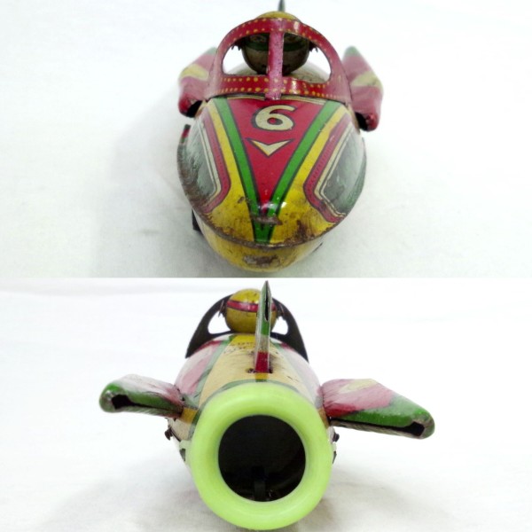 【当時物】 ブリキ宇宙ステーション　日本製 STRUCTOYS KAKA SUPER ROCKET NO9 ブリキ 当時物 Tin Toy 超希少 【公式通販】