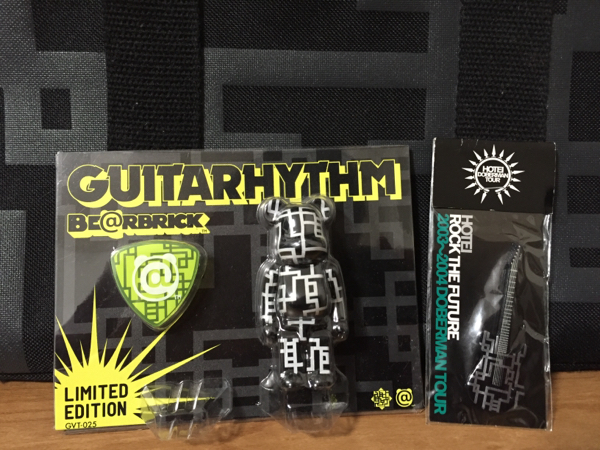布袋寅泰 GUITARHYTHM BE@RBRICK 新品未使用品 布袋寅泰 BE@RBRICK ベアブリック メディコムトイ グッズ 希少布袋寅泰