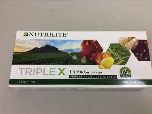 nutrilite triple X 124粒 サプリメント