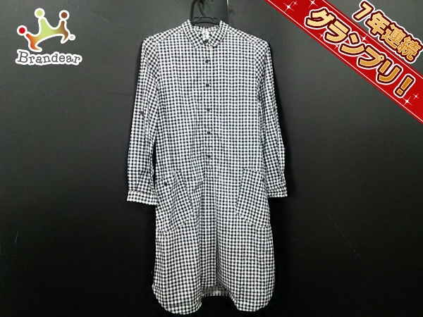 マーガレットハウエル ワンピース 1 レディース 白×黒 MHL.