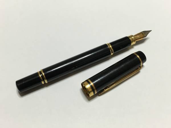 WATERMAN IDEAL 万年筆 ペン先18K 750 刻印あり ブラック 【公式通販】