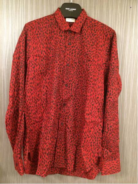 サンローランパリ 13AW ベイビーキャット シャツ 37