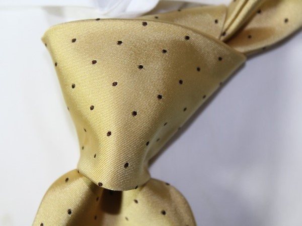 【千/伊】f357/ブリオーニ最高峰ハンドメイドピンドットタイ