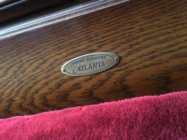 中古】高級家具 ATLANTA アトランタ サイドボード 栗材 収納(サイド