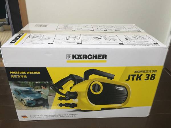 ケルヒャー　家庭用高圧洗浄機　JTK38　新品同様