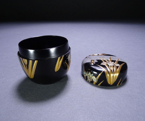 千寿茶道具】和田寿峰 八ツ橋蒔絵中棗 共箱 【公式通販】