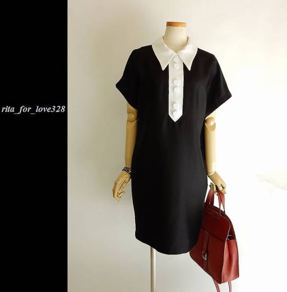 ■大人のマストアイテム　マダムの上質クレリックワンピ