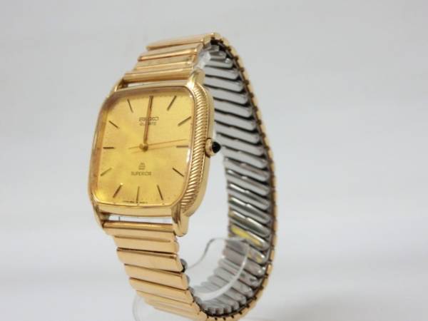 SEIKO セイコー スーペリア 14K/SS ベルト18K メンズ9681-5000 SEIKO セイコー スーペリア 14K/SS ベルト18K メンズ9681-5000