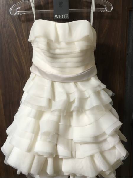 Vera Wang ミニドレス White by Vera Wang