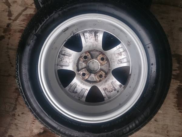 日産 マーチ 純正アルミホイール 14X5J & 175/65R14 4本 中古品