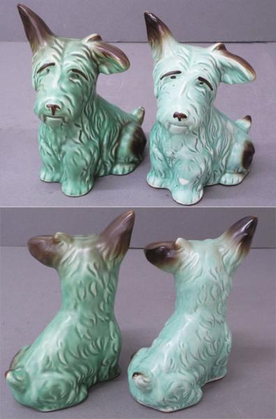 ◆D 12点 シルバック イギリス製 陶器置物 ヨークシャテリア 犬