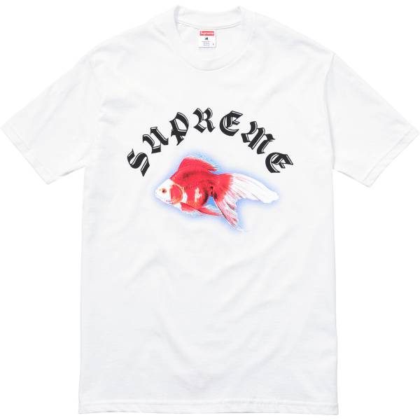16ss Supreme Sasquatchfabrix. Goldfish Tee White 白 L yeezy
