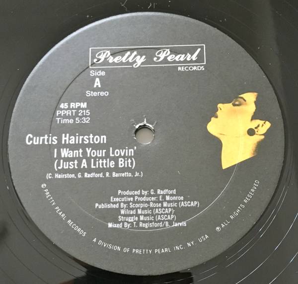 CURTIS HAIRSTON / I WANT YOUR LOVIN' ( Just a little bit )12