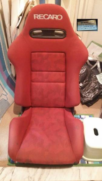 RECARO SR-4 ARTISTA 赤 レカロ