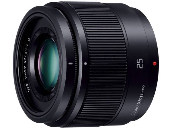 LUMIX G 25mm/F1.7 ASPH. H-H025-K ブラック 黒色[新品/クロス付