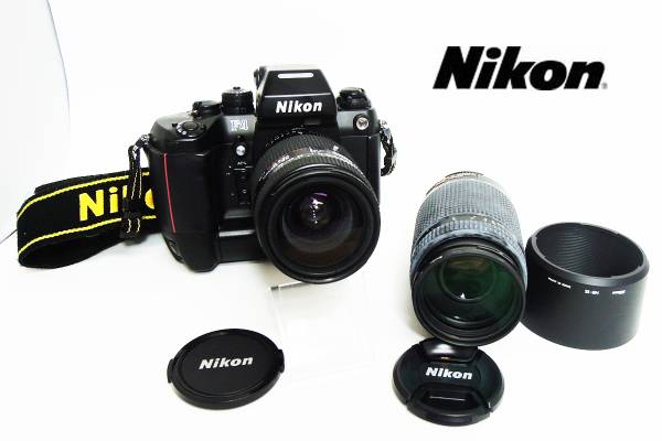 NIKON/ニコン F4 NIKKORレンズ70-300㎜/35-70㎜ MB-21他 計5点