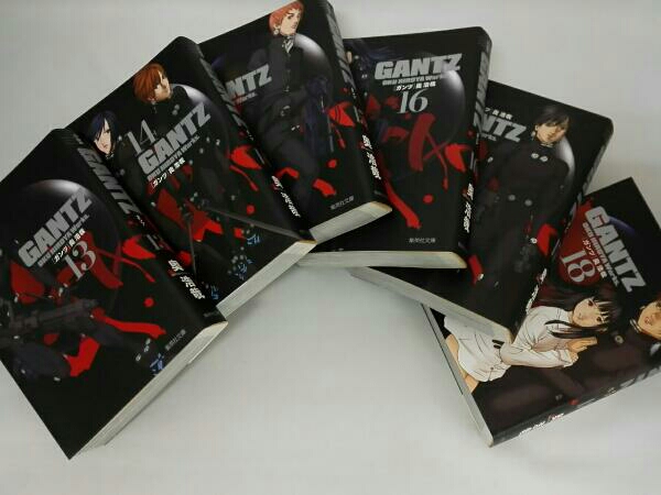 GANTZ 文庫版 全巻セット GANTZ ガンツ 文庫版 1-18巻 全巻セット 01w