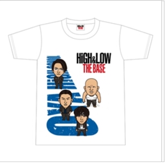 【新品】HiGH&LOW THE BASE キャラクターTシャツ 鬼邪高校