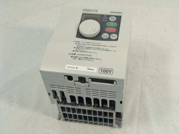 三菱 FREQROL-FS FR-FS-0.8K インバーター 0929-927 の入札履歴 - 入札