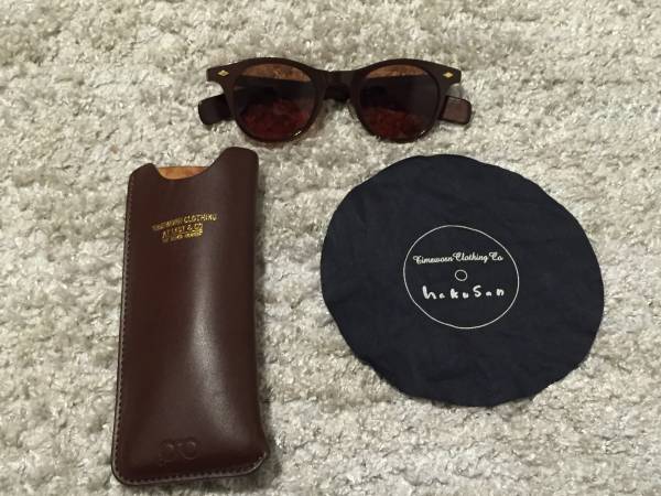 TIMEWORN AT LAST ATLAST アットラスト×白山眼鏡　ブラウン