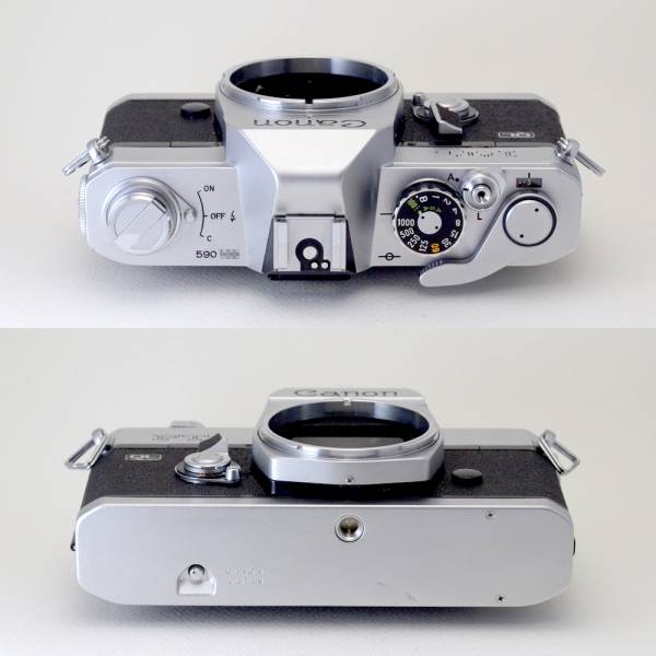 キャノン Canon FTb シルバー & FD 50mm F1.8 #31 整備済 キャノン Canon FTb（シルバー）/ FD 50mm 1:1.8 中古(キヤノン