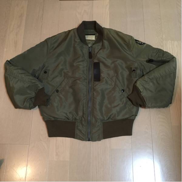 フライトジャケット B-15C サイズ38 US AIR FORCE(Mサイズ)｜売買され 