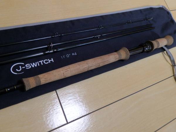 ティムコのEUFLEX J-Switch Fly Rod 11f 4番 フィッシング スポーツ