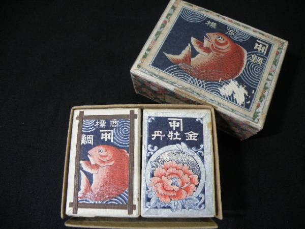 a47 戦前 花札 2組入 / カード 遊び かるた