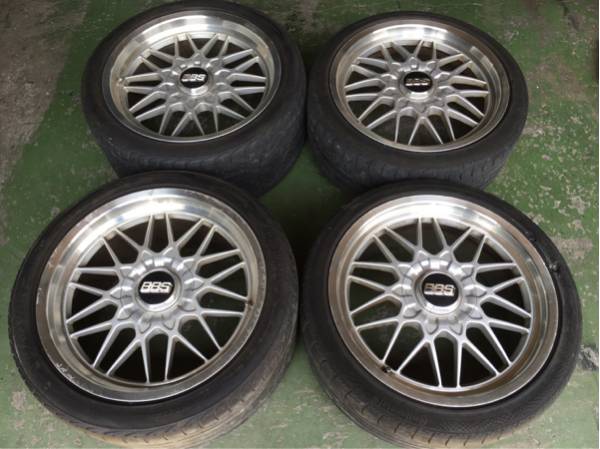 BBS RG2 10J ＋50 2本 おまけに9J 2本 18 (LM RS) 深リム(ラジアル 