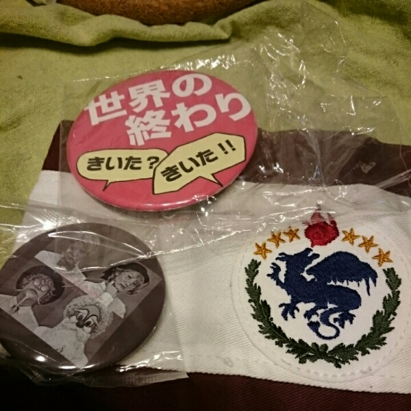 SEKAI NO OWARI セカオワ 3点セット セカオワグッズ3点になります
